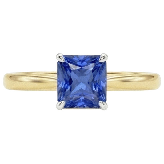 vero diamante 1.50carati anello angolo laterale