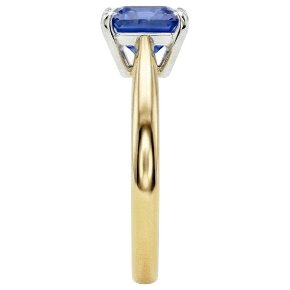 vero diamante 1.50carati anello vista dall'alto