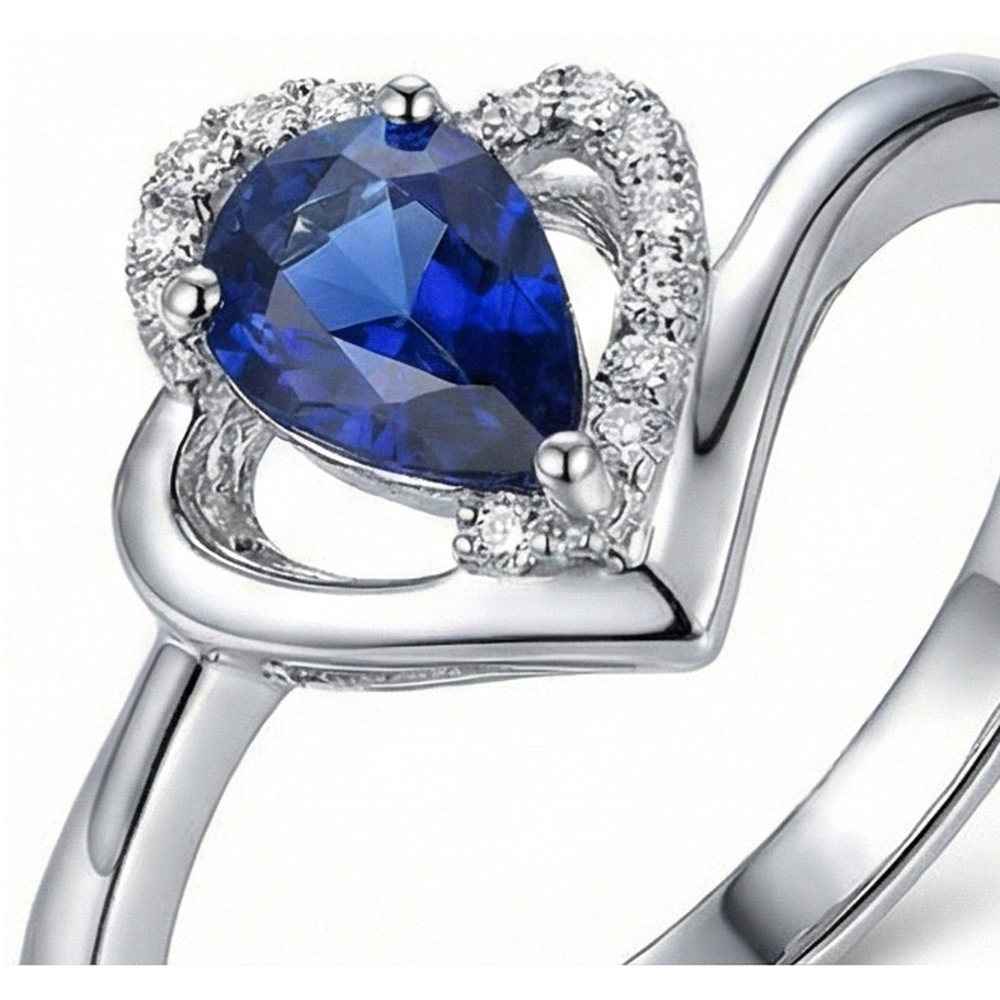 vero round diamante 2.50carati anello vista frontale