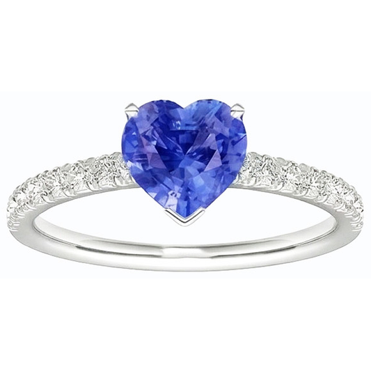 vero round diamante 3carati anello angolo laterale