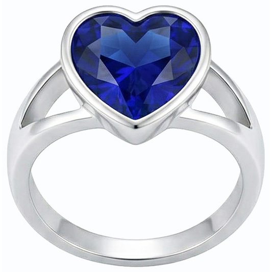 vero heart diamante 3carati anello angolo laterale