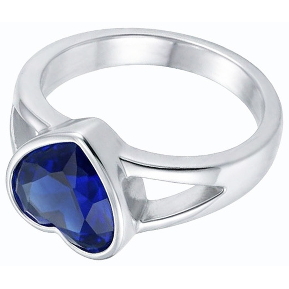 vero heart diamante 3carati anello vista di profilo