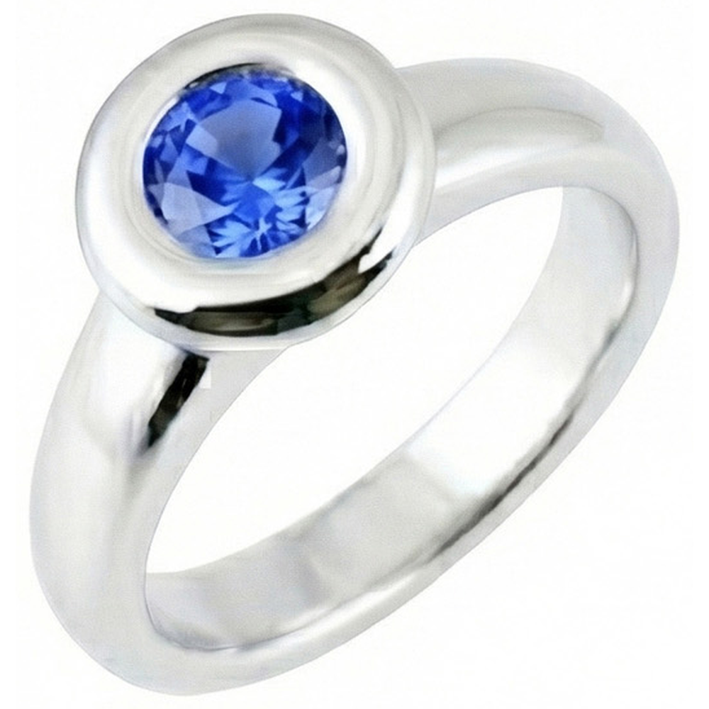 vero round diamante 1carati anello dettaglio ravvicinato