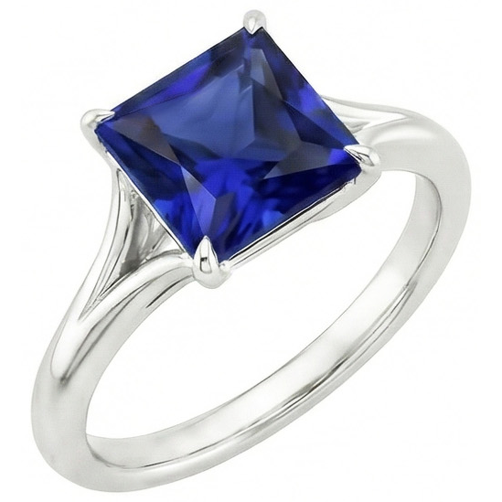 vero princess diamante 5carati anello dettaglio ravvicinato