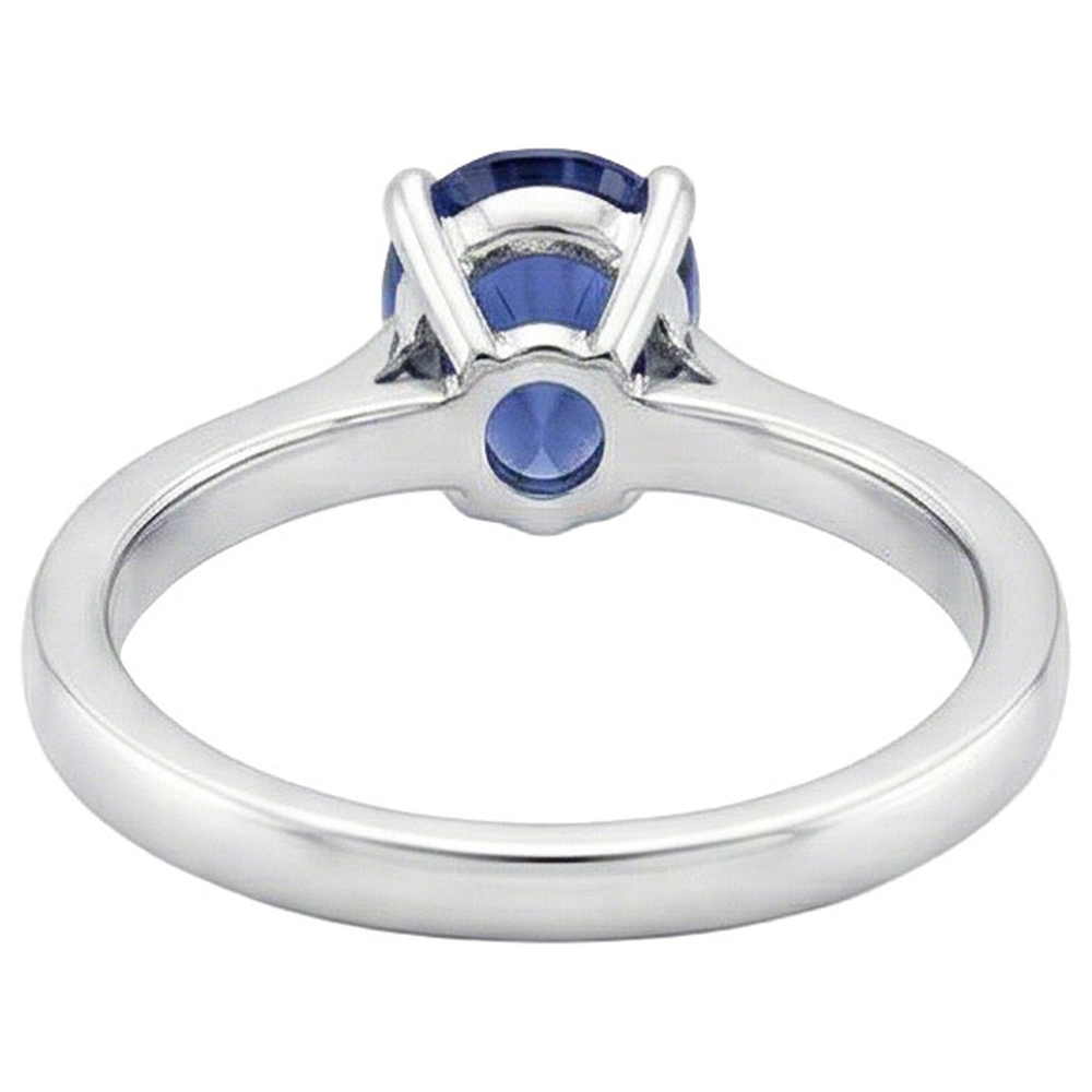 vero pear diamante 2.50carati anello angolo laterale