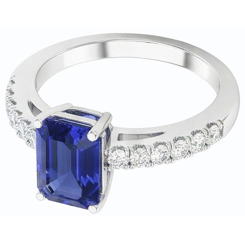 vero round diamante 3carati anello dettaglio ravvicinato