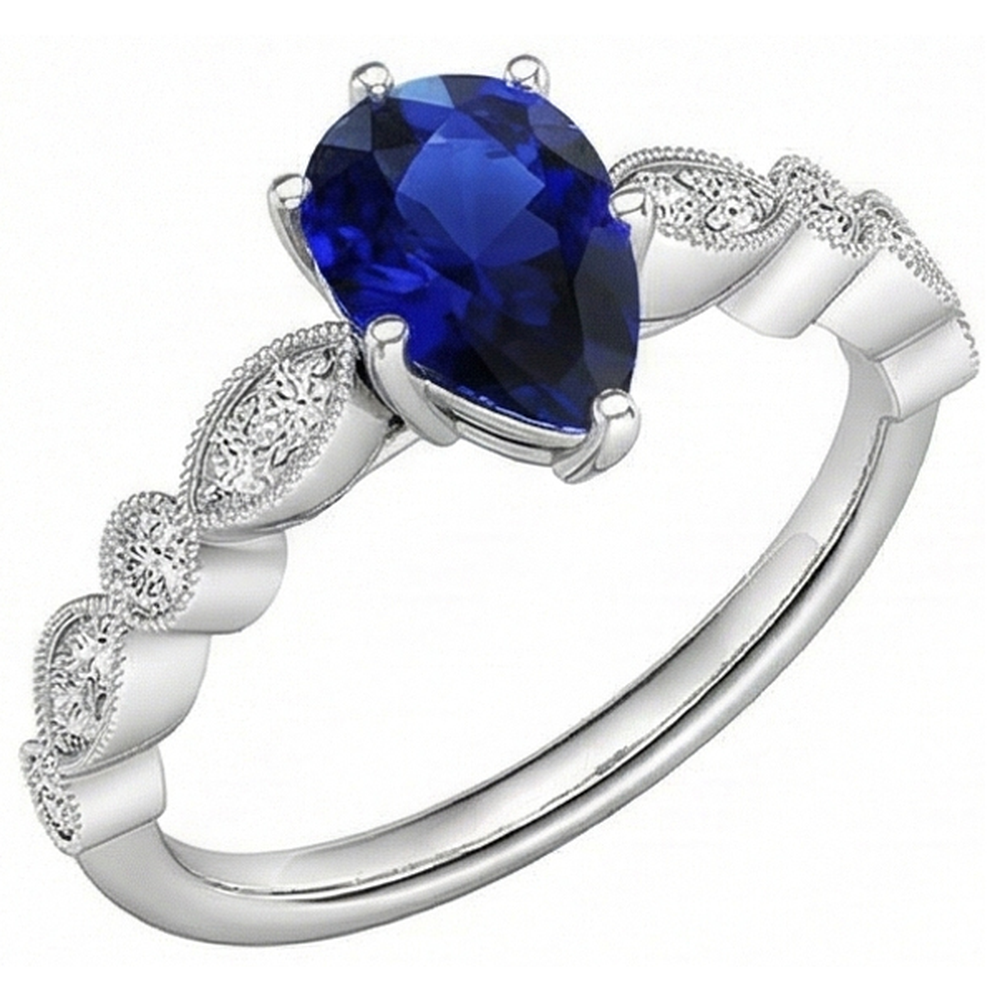 vero round diamante 2.50carati anello angolo laterale