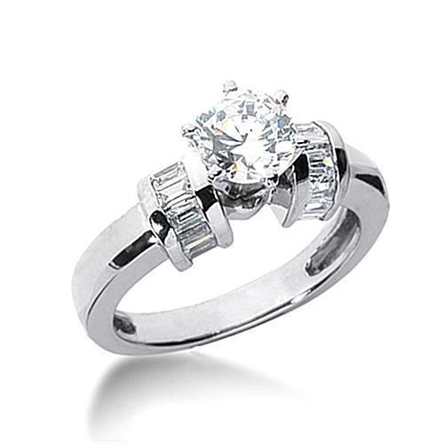 Anello Anniversario Con Tre Pietre Di Vero Diamante Da 1,51 Ct Novità