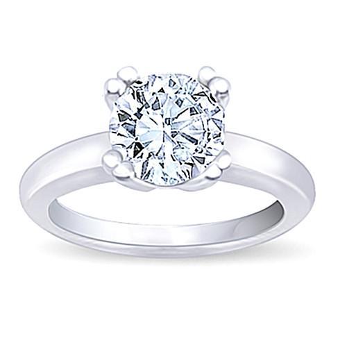 Anello Con Genuino Diamante Da 3 Carati