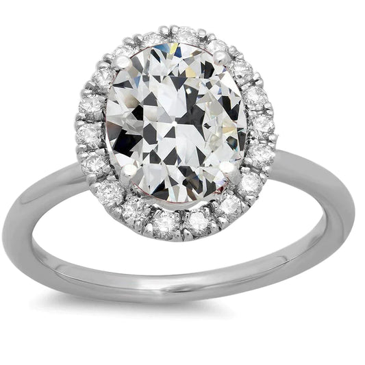 Anello Con Naturale Diamante Da 9 Carati