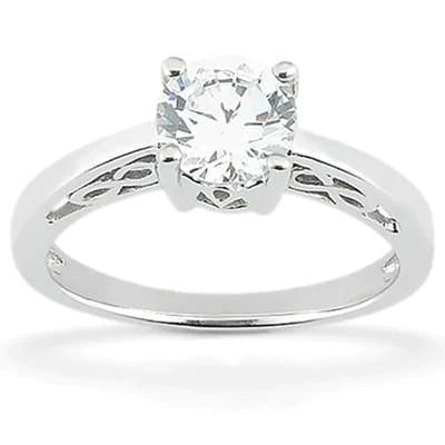 Anello Con Vero Diamante Da 1 Carato