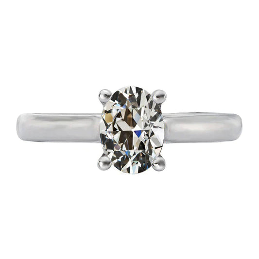 Anello Con Vero Diamante Da 4 Carati