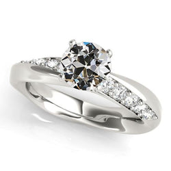 Anello Da Donna Con Genuino Diamanti Da Minatore In Oro 14K, Gioielli Da Donna, 4 Carati