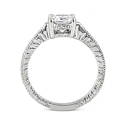 Anello Di Fidanzamento Con Genuino Diamante 1.75 Ct. Diamanti F Vs1 Oro Novità