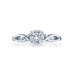 Anello Di Fidanzamento Con Vero Diamante Scintillante Da 1.60 Ct Con Solitario Taglio Brillante