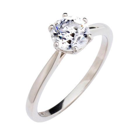 Anello Di Vero Diamanti Per Le Donne