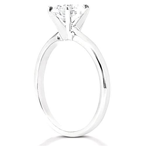 Anello Solitario Per Matrimonio Con Naturale Diamante Da 0,50 Carati
