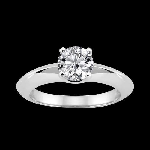 Anello Solitario Vero Diamante Scintillante 1.5 Carati Gioielli Donna
