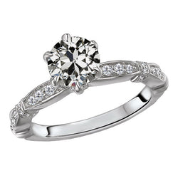 Diamante Anniversary Ring 3,50 carati – Oro Bianco 14K