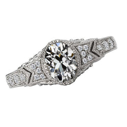 Antico Anniversary Ring – Brillante 4,50 carati Oro Bianco 14K