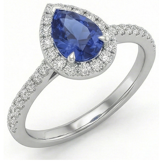 vero round diamante 2carati anello angolo laterale