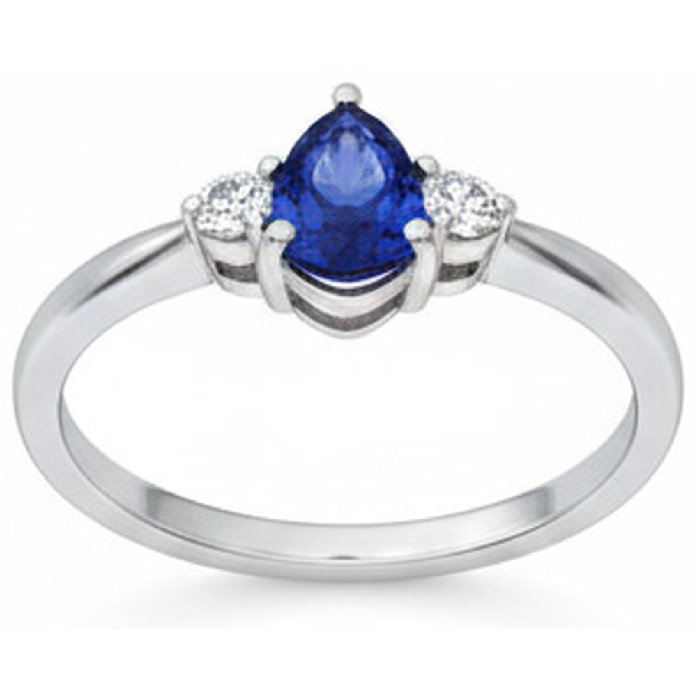 vero round diamante 1.50carati anello vista di profilo