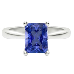 Blu Zaffiro 2 Carati Anello
