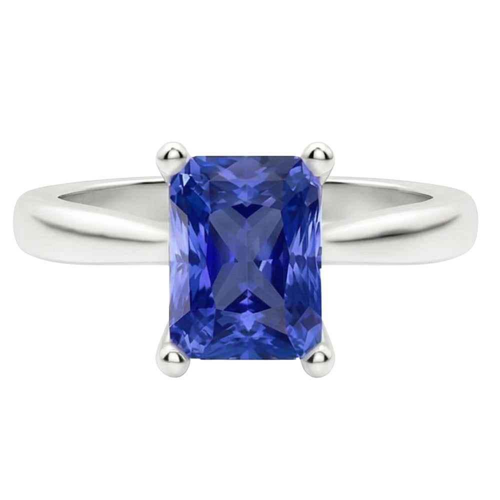 Blu Zaffiro 2 Carati Anello