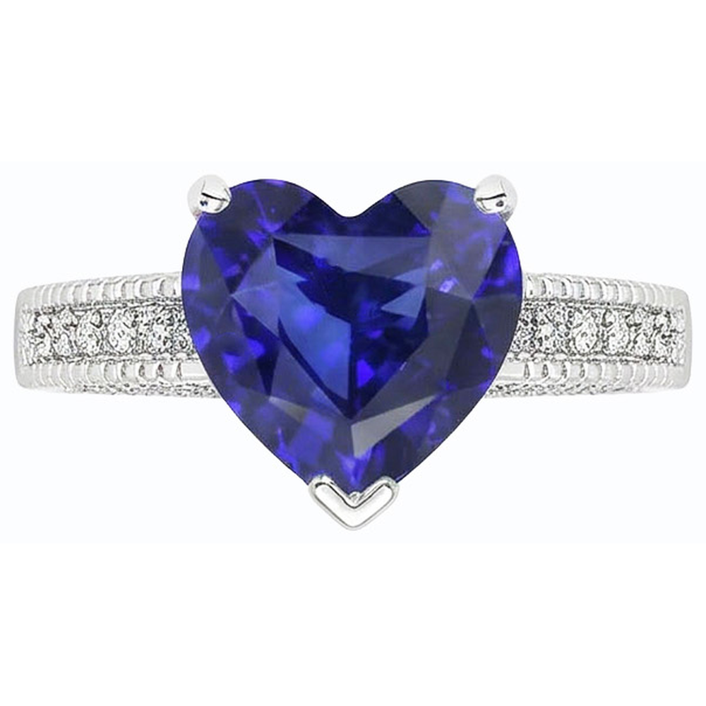 Blu Zaffiro Ceylon Sri Lanka Anello