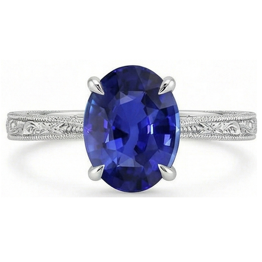 Blu Zaffiro Colore Anello