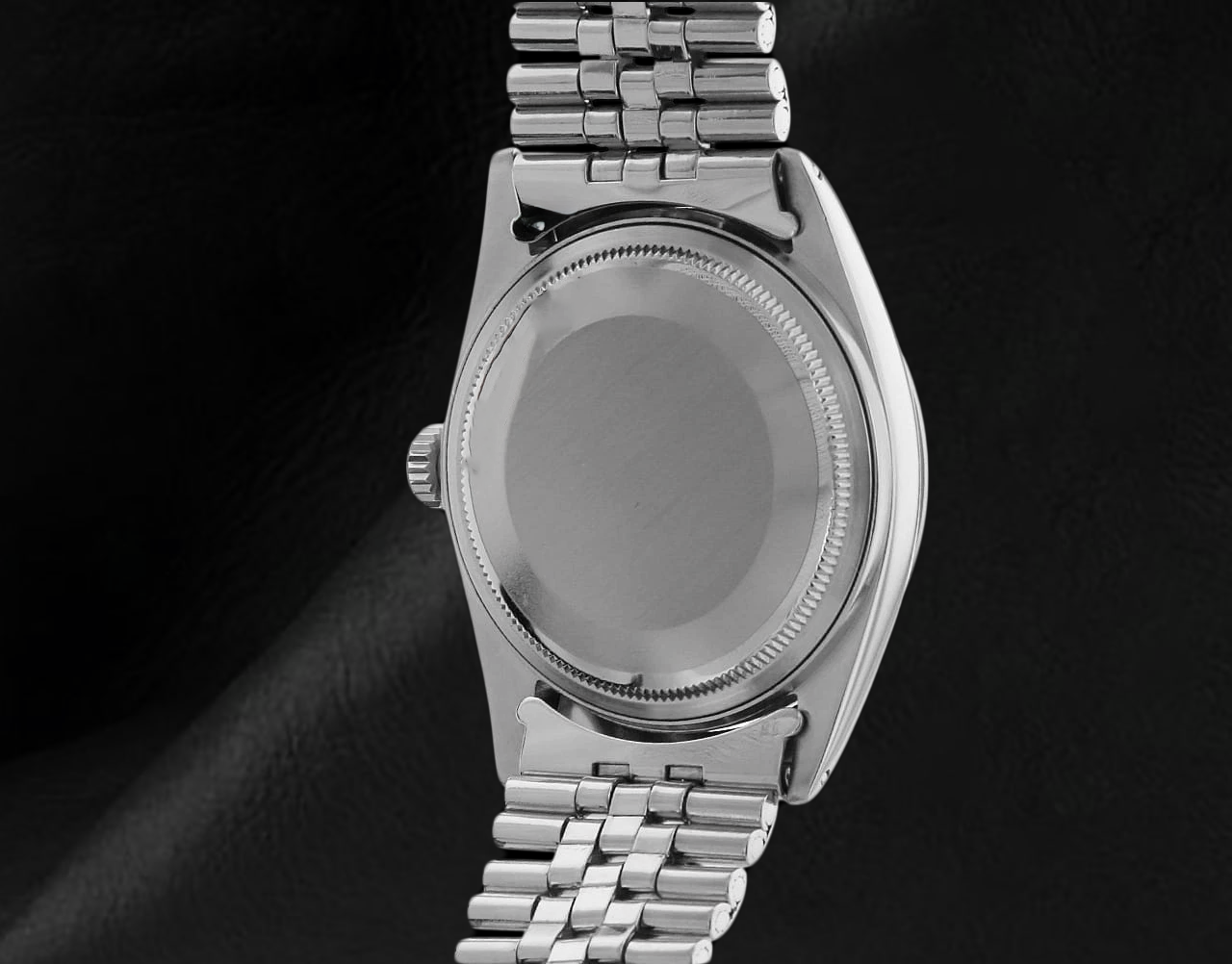 Bracciale giubileo in acciaio inossidabile Rolex Date Just orologio da uomo quadrante bianco romano a regolazione rapida