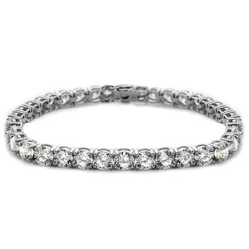 Bracciale Tennis 50 Puntatori Vero Diamante