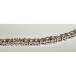 Bracciale Tennis 6 Carati Naturale Diamanti Diamanti Scintillanti