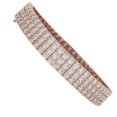 Bracciale Tennis Largo Vero Diamante
