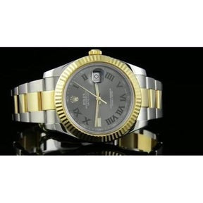 Bracciale Rolex ostrica Orologio da uomo quadrante grigio