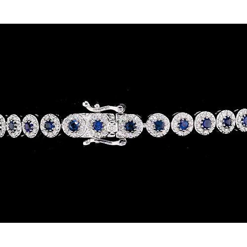 Bracciale Tennis Zaffiro Ceylon Gioielli Donna Novità