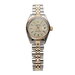 Bracciale giubileo in oro rosa Orologio con bastone bianco Rolex Datejust