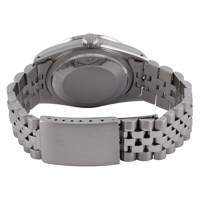 Bracciale in acciaio inossidabile Rolex Datejust Orologio da uomo con lunetta in diamanti