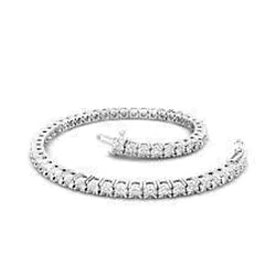 Braccialetto Di Vero Diamanti Bianco