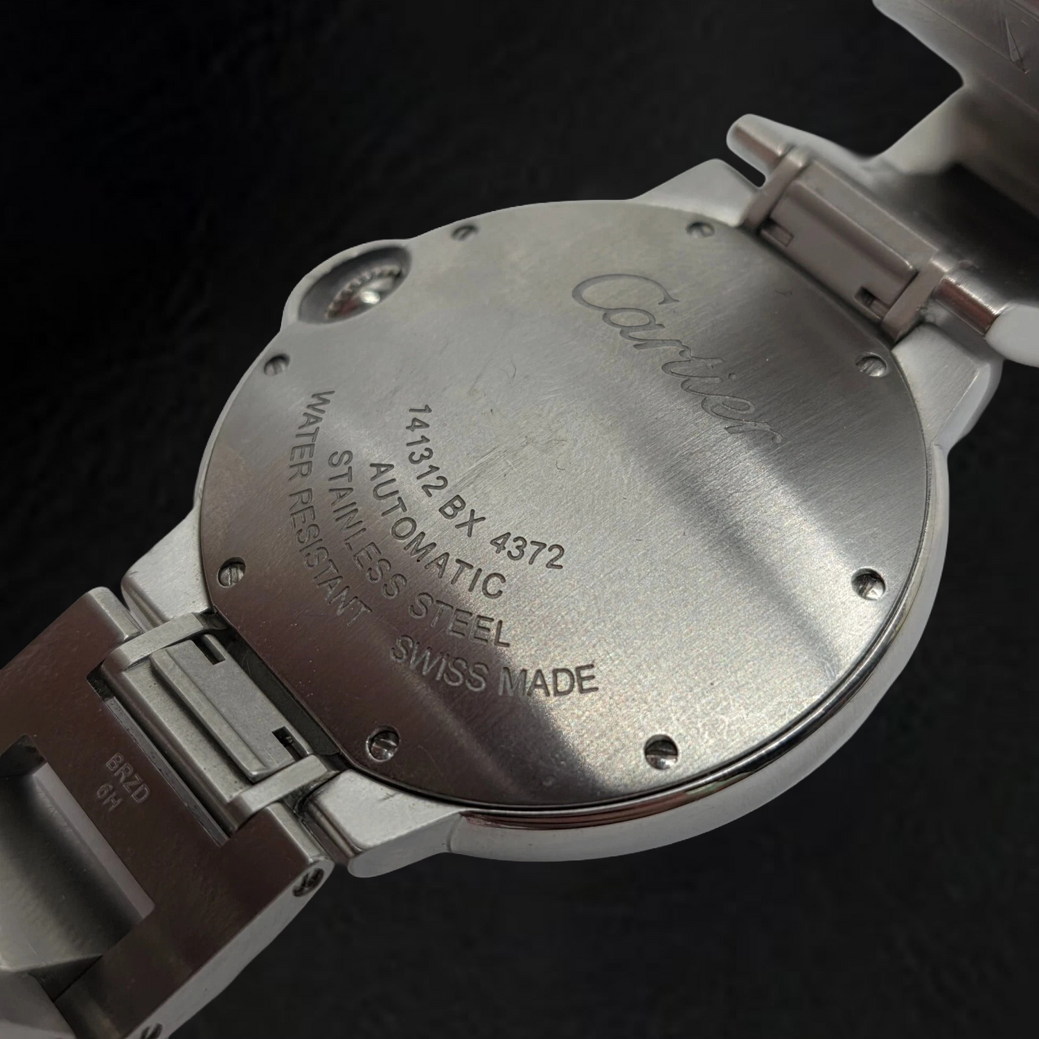 Orologio Sterling Silver con Diamante – vista profilo