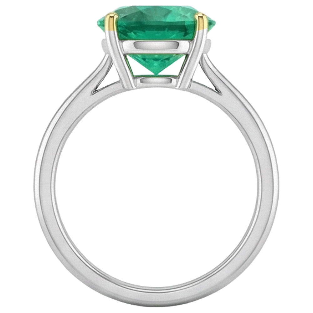 Fine Anello con Pietra Preziosa 2,50 carati – vista profilo