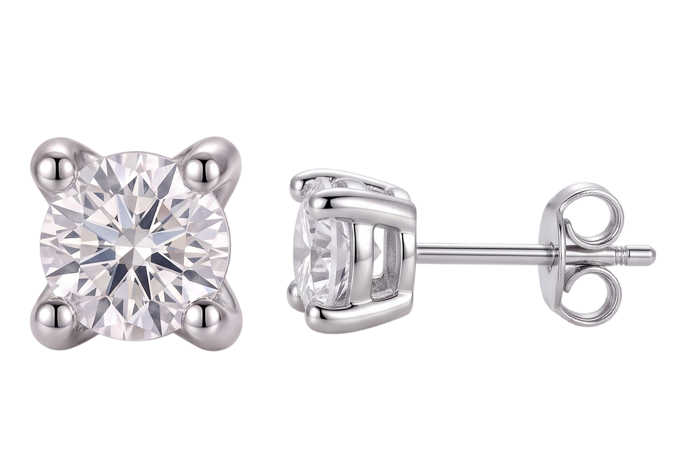 Certificato GIA Orecchino Diamante Vero 2.16 Carati