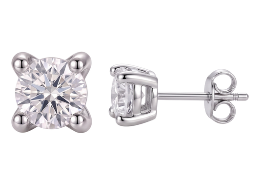 Certificato GIA Orecchino Diamante Vero 2.16 Carati