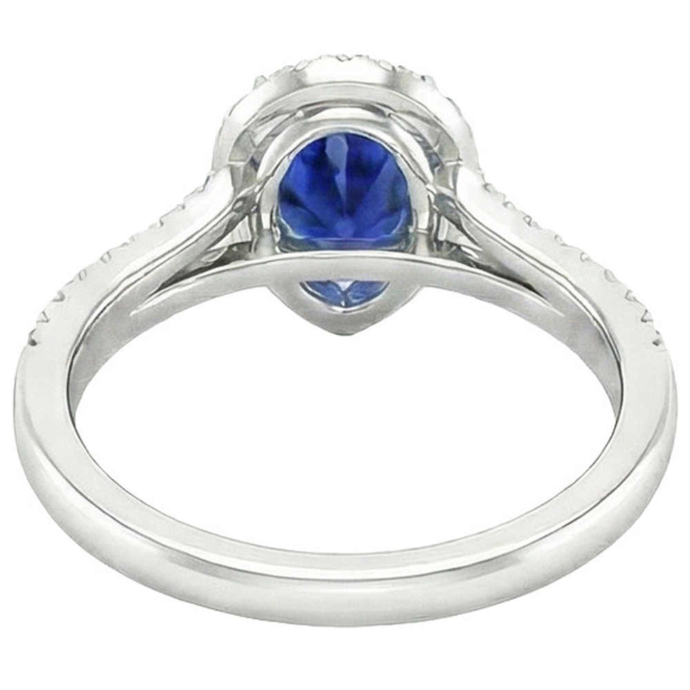 Ceylon Blu Zaffiro Anello