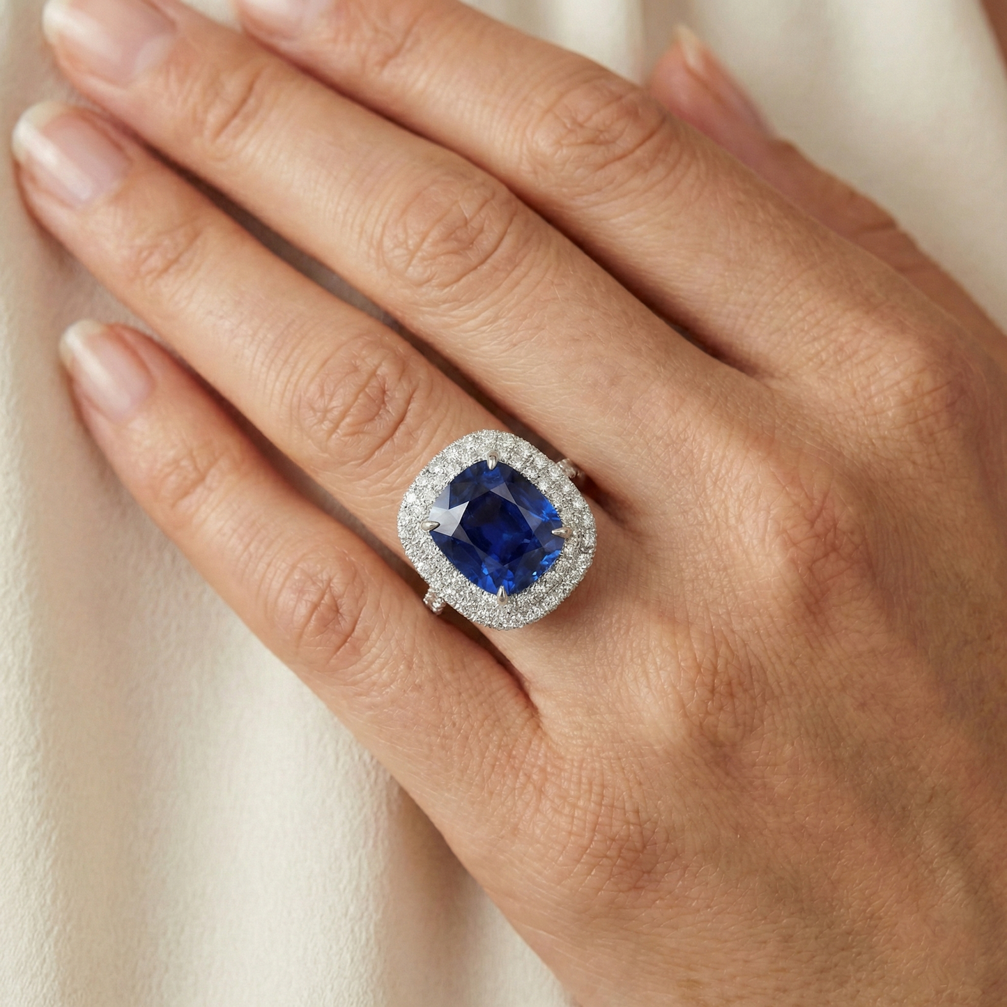 Ceylon Zaffiro Anello
