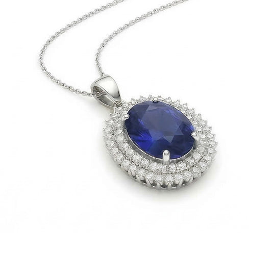 vero oval diamante 4.75carati other angolo laterale
