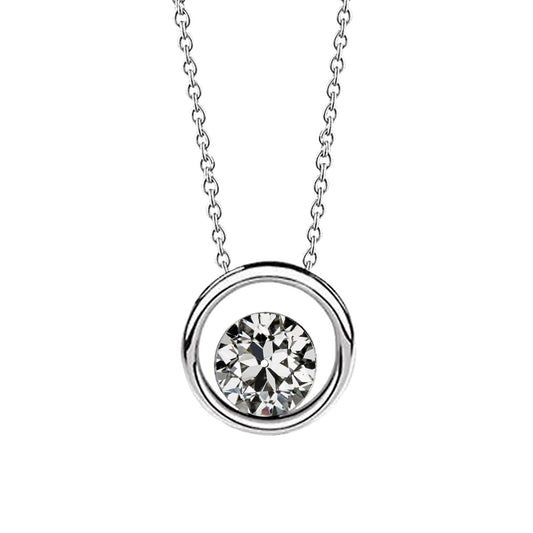 Lussuoso Diamante Collana Pendente 1,50 carati – vista principale
