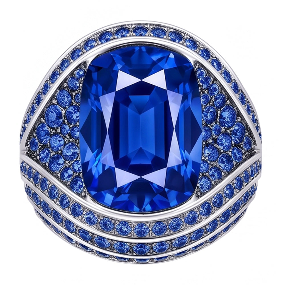 Come Antico Zaffiro Anello
