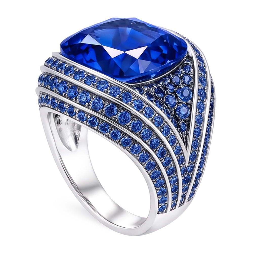 Come Antico Zaffiro Anello