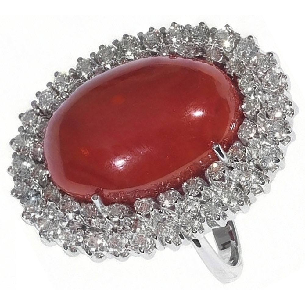Corallo Anello Cocktail